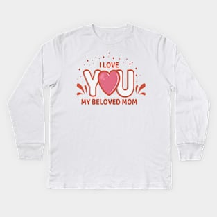 Happy Mother's day Kids Long Sleeve T-Shirt